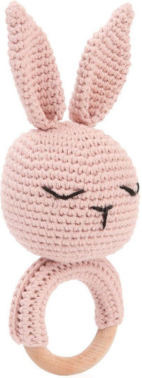 Baboo Knitted Rattle / Bracelet Bunny