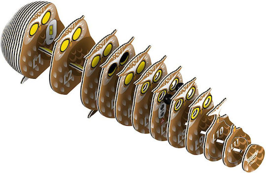Построителна хартиена игра Owl за деца на възраст 6++ години