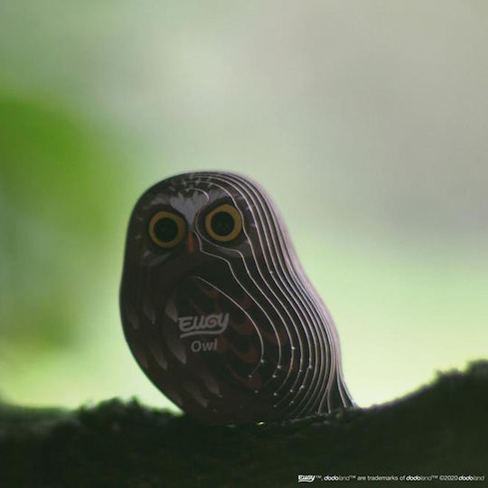 Построителна хартиена игра Owl за деца на възраст 6++ години