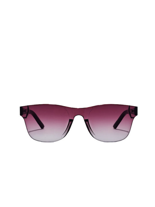 Hawkers Idle Sunglasses with Purple Acetate Frame and Purple Gradient Lenses HIDL22BPTP