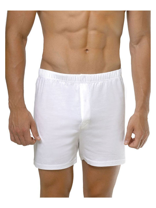 FMS Herren Boxershorts Weiß 2Packung