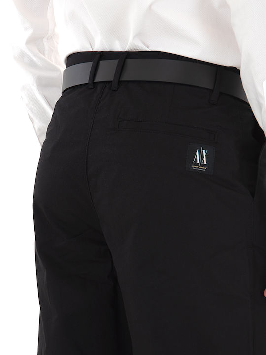Pantaloni Chino cu Croială Normală Negru