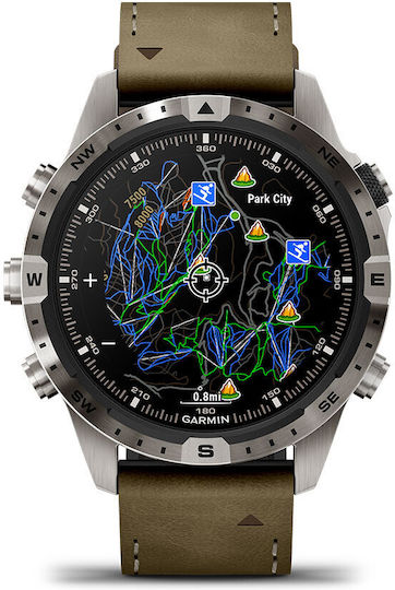 Garmin MARQ® Adventurer (Gen 2) Titan 46mm Rezistent la apă
