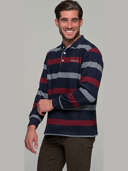 Polo Μπλούζα Μακρυμάνικη Navy Μπλε