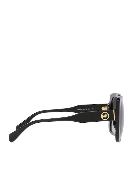 Michael Kors Mallorca Women's Sunglasses with Black Plastic Frame and Black Gradient Lens MK2183U 30058G