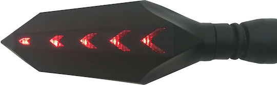 Flash Motorcycle Rear Red LED for Piaggio Vespa for Triumph Daytona 2pcs