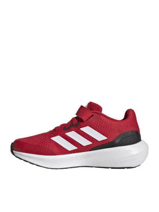 Runfalcon 3.0 El K Kids Sports Shoes Running with Hoop & Loop Closure Red