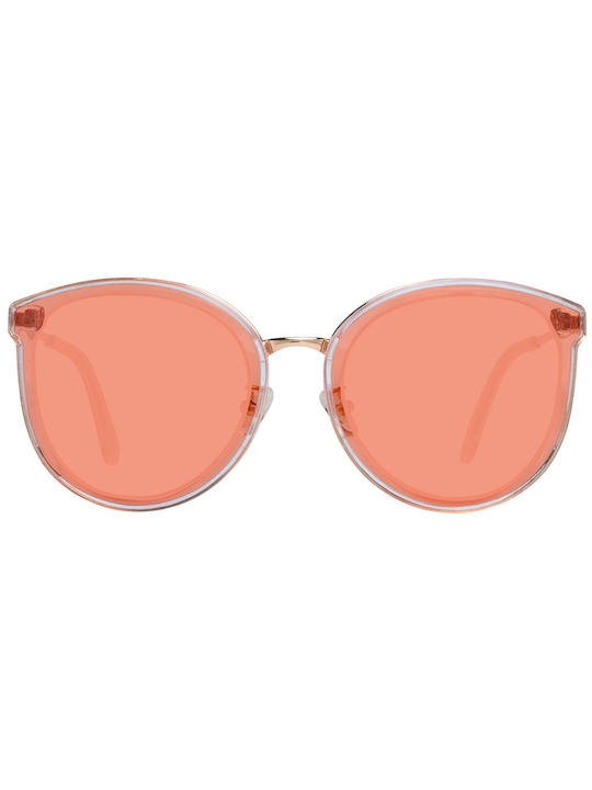 Spy Sunglasses with Rose Gold Frame and Pink Mirrored Lenses Rose Gold