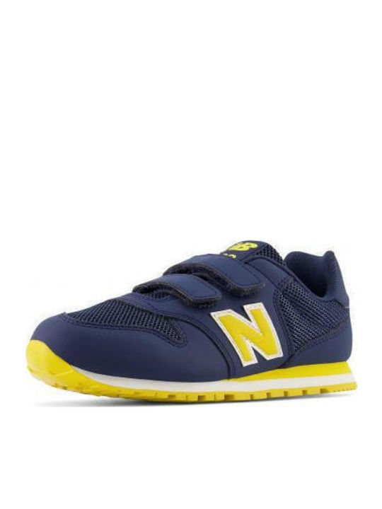 500 Kids Sneakers with Scratch Blauw