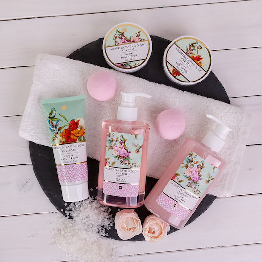 Accentra Wild Rose Bath Set Îngrijire pentru Curățare corp