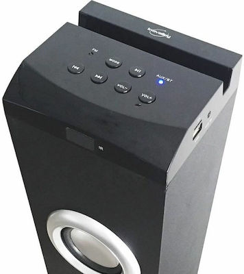 Inovalley Sound System 4 HP41-BTH 60W with Digital Media Player and Bluetooth Black