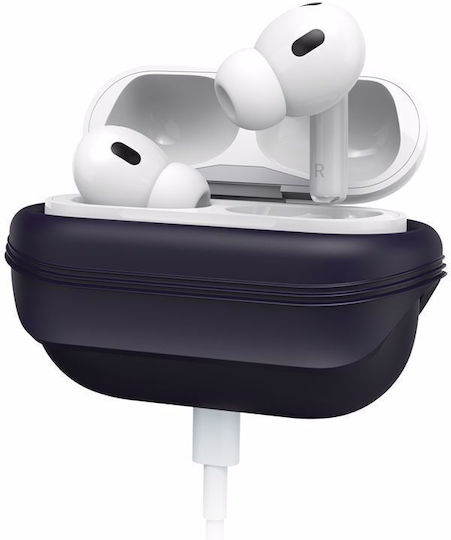 Catalyst Essential Θήκη Σιλικόνης με Γάντζο Ink Black για Apple AirPods Pro