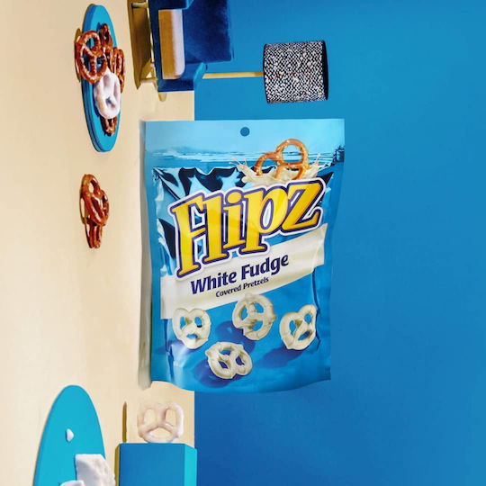 Flipz Pretzel Flipz White Fudge Coated 90gr