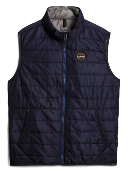 Acalmar Αμάνικο Μπουφάν Puffer Μπλε Σκούρο