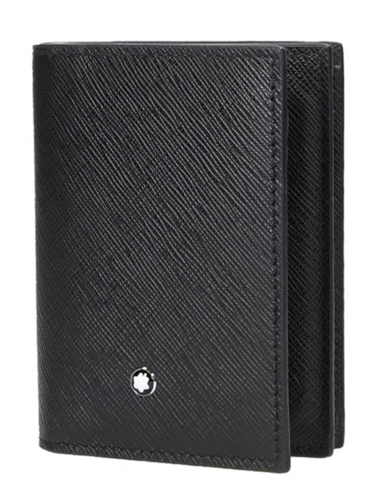 Sartorial Leather Men's Wallet Cards Black