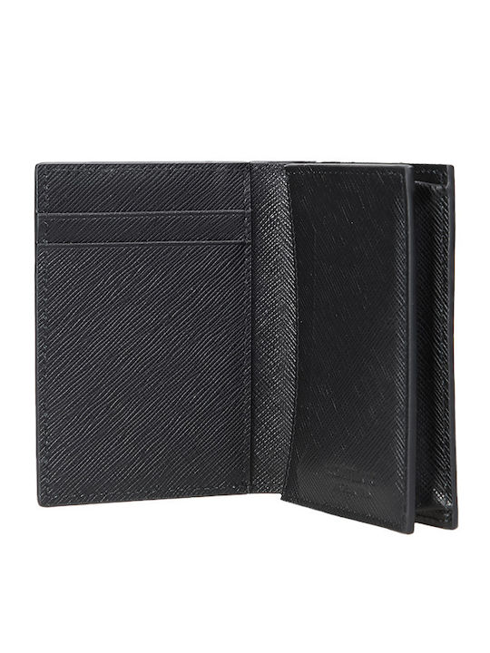 Sartorial Leather Men's Wallet Cards Black