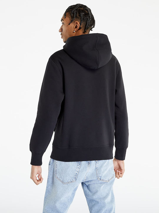 Calvin Klein Men's Sweatshirt with Hood Black