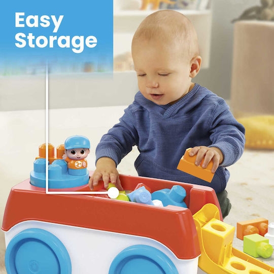 Mega Bloks Конструктори Spinning Wagon за 1+ Години 20 Бройки
