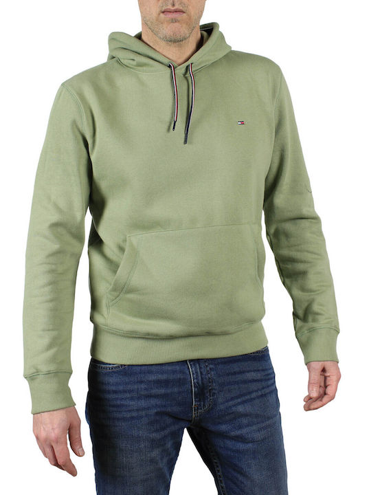 Tommy Hilfiger Herren Sweatshirt mit Kapuze Grün