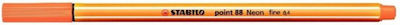 Stabilo Point 88 Design Marker 0.4mm Orange