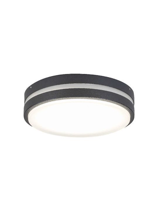 Rabalux Hamburg Επιτοίχια Εξωτερική Πλαφονιέρα LED IP44 10W