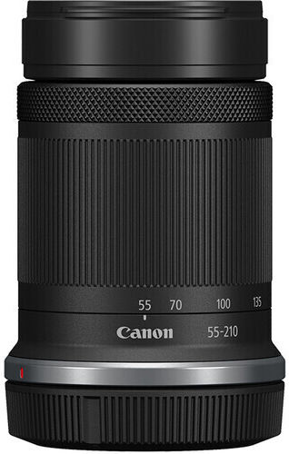 Canon Crop Kameraobjektiv RF-S 55-210mm F/5-7.1 IS STM Teleobjektiv für Canon RF Berg Schwarz