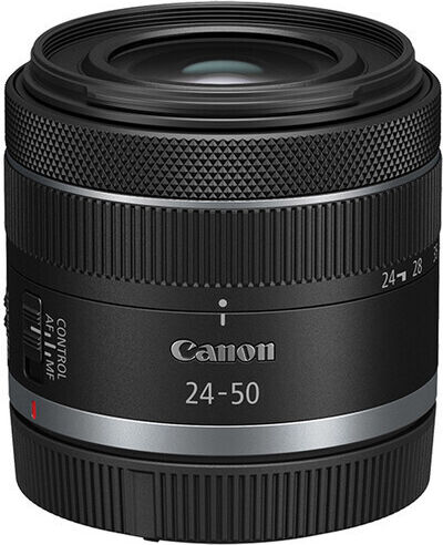 Canon Full Frame Φωτογραφικός Φακός 24-50mm F/4.5-6.3 IS STM Tele Zoom για Canon RF Mount Μαύρος