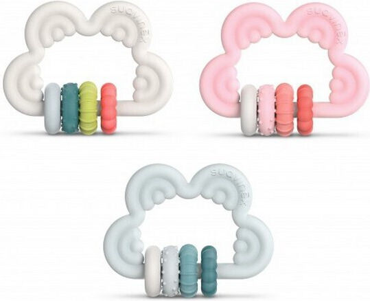 Suavinex Teething Ring made of Rubber for 6 m+ 1pcs