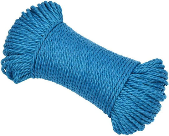 vidaXL Rope with Diameter 8mm and Length 250m Blue Working Rope 8mm 250m Made of Polypropylene 152970