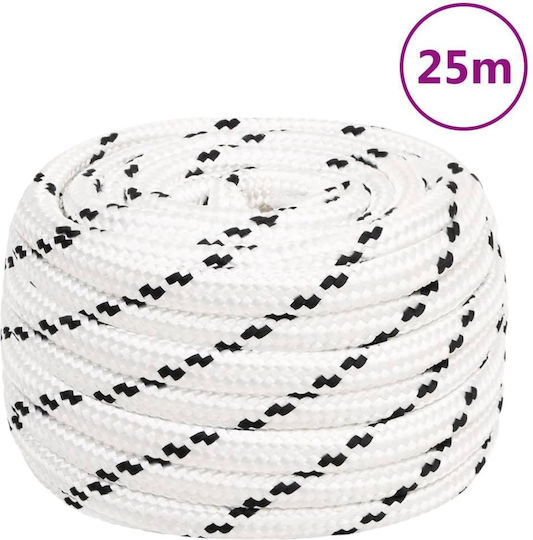 vidaXL Rope Twisted 18mm White