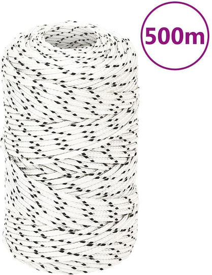 vidaXL Rope Twisted 2mm White
