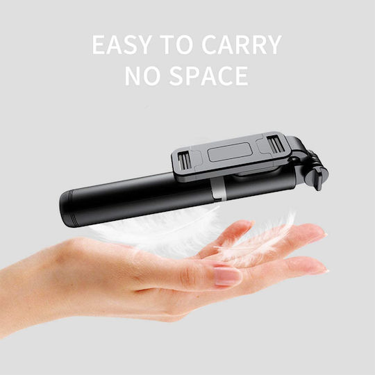 Techsuit Q01 Selfie-Stick Tripod für Handy Bluetooth Weiß