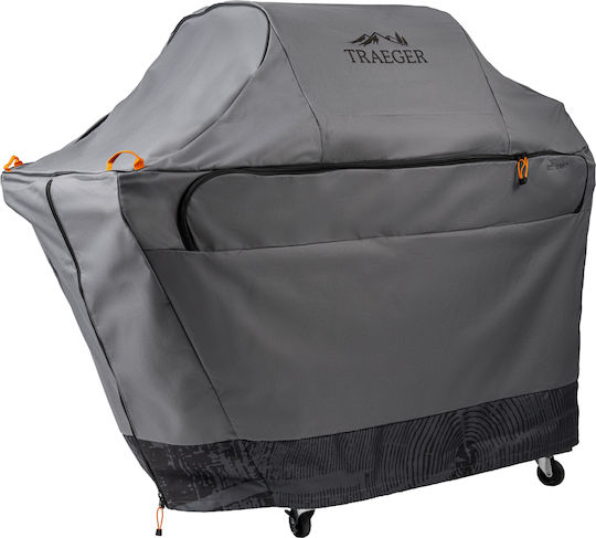 Traeger Acoperire Grătar Gri Compatibil cu Timberline INT cu Protecție UV 63.5bucx63.5bucx150buc