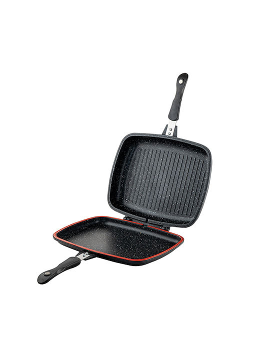 Muhler Hanna Double Pan made of Cast Aluminum with Stone Coating 32cm