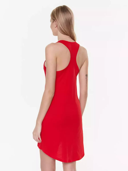 Guess Summer Mini Dress Red