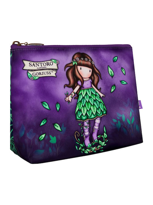 Toiletry Bag To the Ends of the Earth in Purple color 27cm