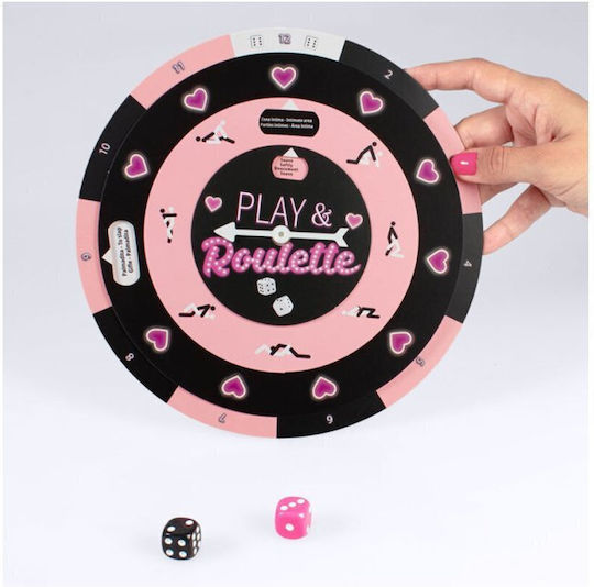 Secretplay Ερωτικό Επιτραπέζιο Παιχνίδι Dice & Roulette Game