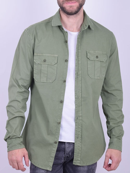 Shirt with pockets khaki Khaki