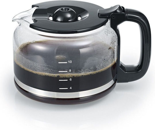 Severin Προγραμματιζόμενη Καφετιέρα Φίλτρου 1000W Silver