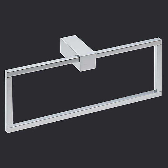 Verdi Kappa Link de Baie Simplu cu șuruburi 24.5x6cm Argintiu Verdi Kappa Link de Baie Simplu cu șuruburi 24.5x6cm Argintiu