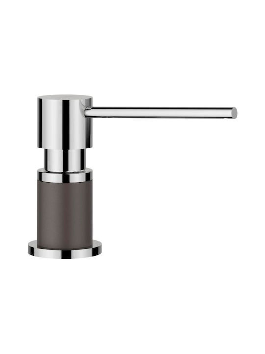 Blanco Lato Built-in Metallic Dispenser for the Kitchen Grey/Chrome 300ml
