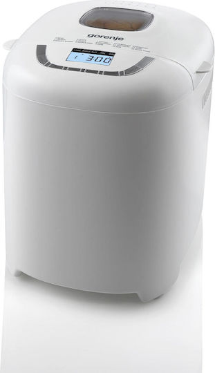 Gorenje Brotbackautomat mit 550W Leistung und 900gr Kapazität mit 15 Programmen