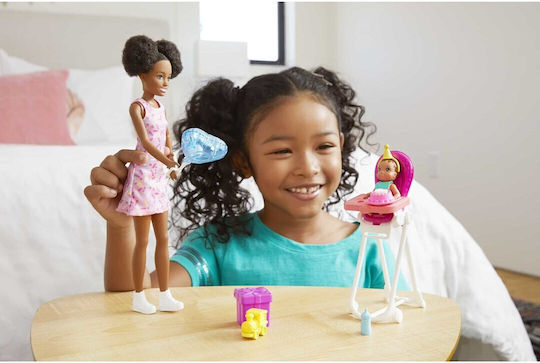 Barbie Babysitter Κούκλα για 3+ Ετών