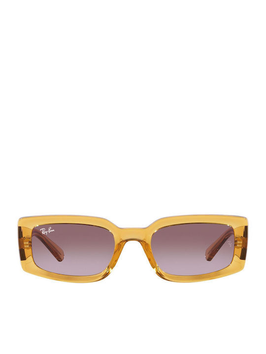 Ray Ban Kiliane Слънчеви Очила Жълти с Пластмасова Рамка