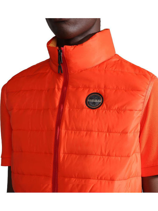 Acalmar Sleeveless Jacket Orange