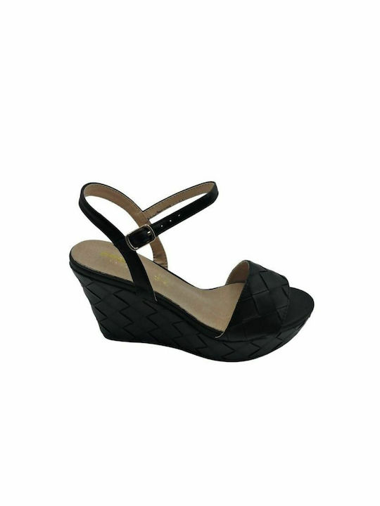 Adam's Shoes Women's Platform Shoes Black