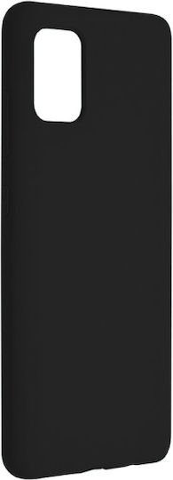 Senso Liquid Back Cover Σιλικόνης Μαύρο (Redmi A1 / A2)