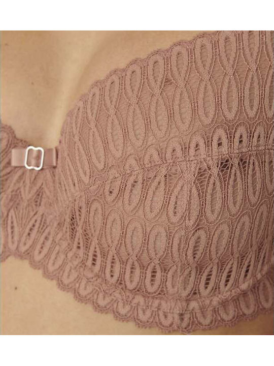 Aura Spotlight Bra without Padding Underwire Mocha