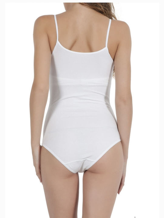 Miorre Spaghetti Strap Bodysuit Miorre 0274 White