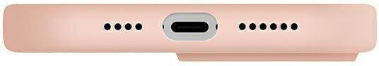 Uniq Lino Hue Magclick Back Cover Silicone Blush Pink (iPhone 14 Pro)